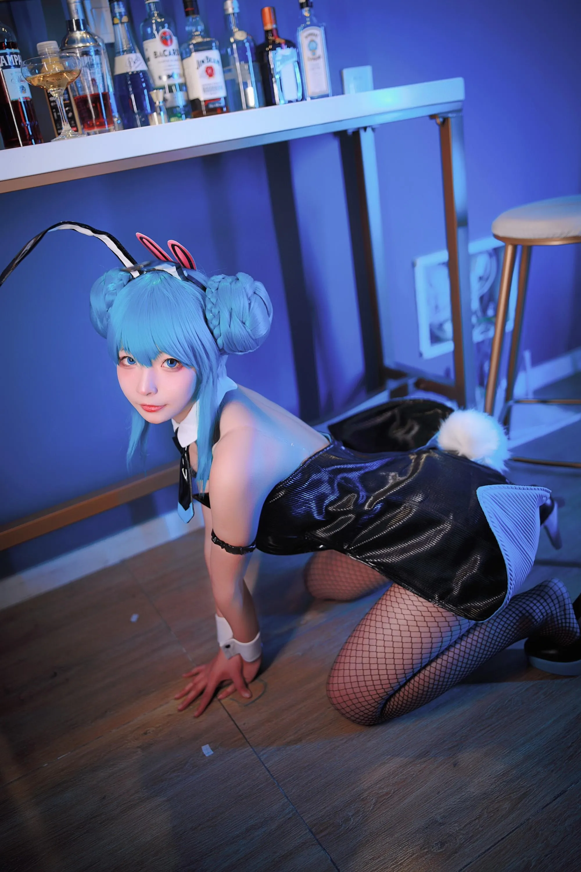 yuuhui玉汇 – NO.026 初音黑兔 [48P]插图6